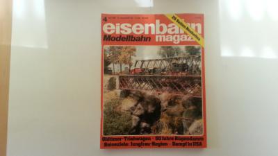 hel EisenbahnModellbahn Magazin Zeitschrift 4  1986